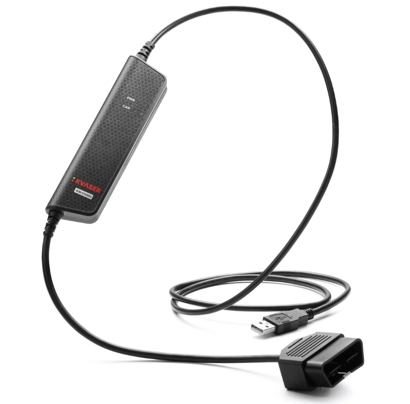 Kvaser Leaf v3 OBD-II. Купить  kvaser leaf light v2. Адаптер kvaser can king, диагностическое оборудование kvaser leaf light v2